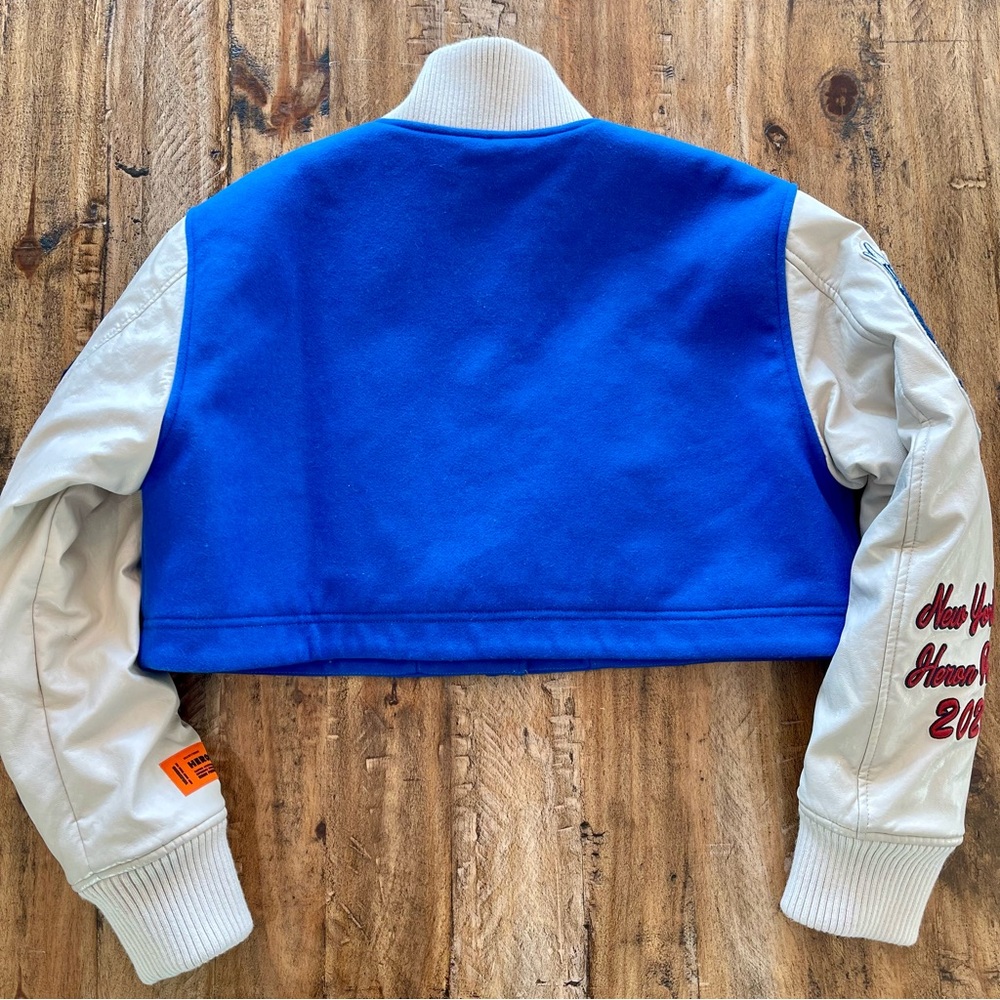Heron Preston Wool Varsity Jacket - Picture 4 of 9